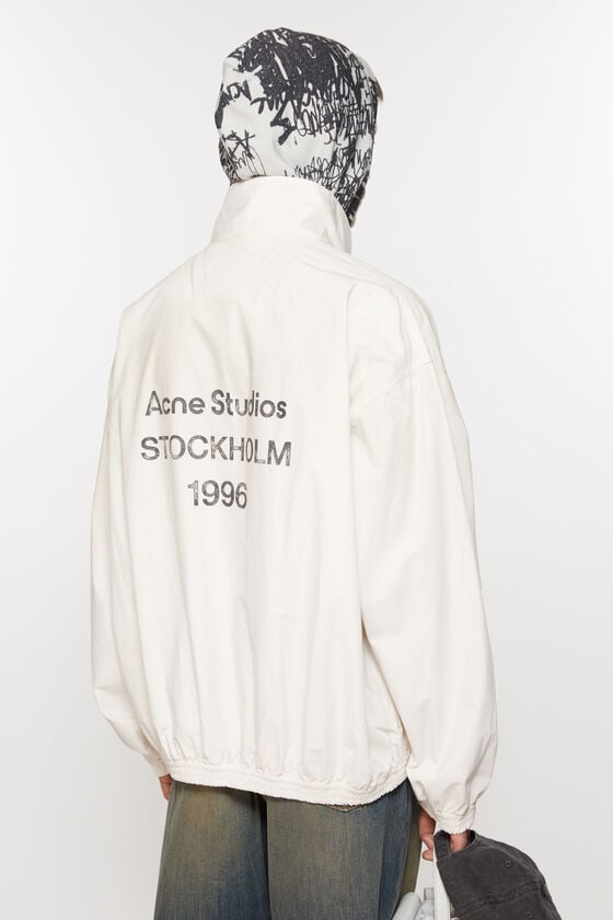 Acne Studios Jacke mit Reißverschluss und Logo 2025