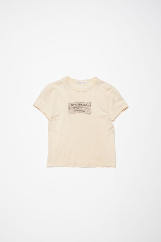 Acne Studios Bedrucktes T-Shirt – Körperbetonte Passform im Angebot