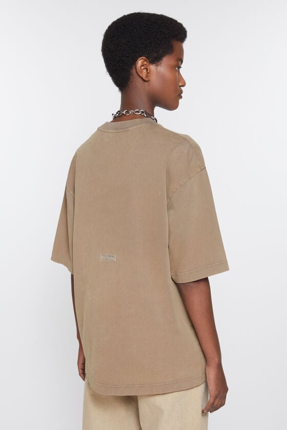 Acne Studios T-Shirt mit Rundhalsausschnitt - Entspannte Unisex-Passform Schlussverkauf