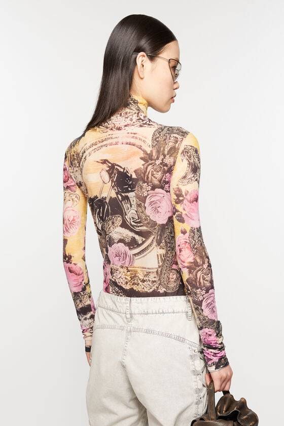 Acne Studios Bedrucktes T-Shirt Fabrikverkauf