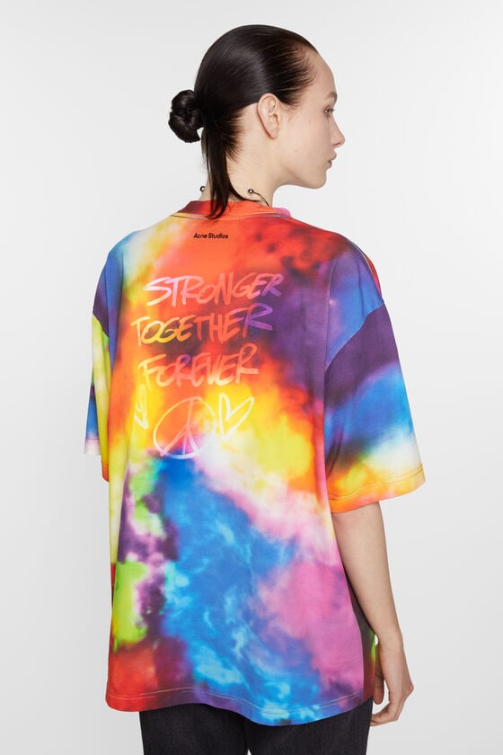 Acne Studios T-Shirt "Stronger Together Forever" Limitierter Zeitrabatt