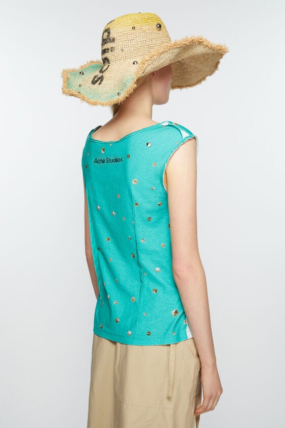 Acne Studios Bedrucktes Tanktop Fabrik Onlineshop