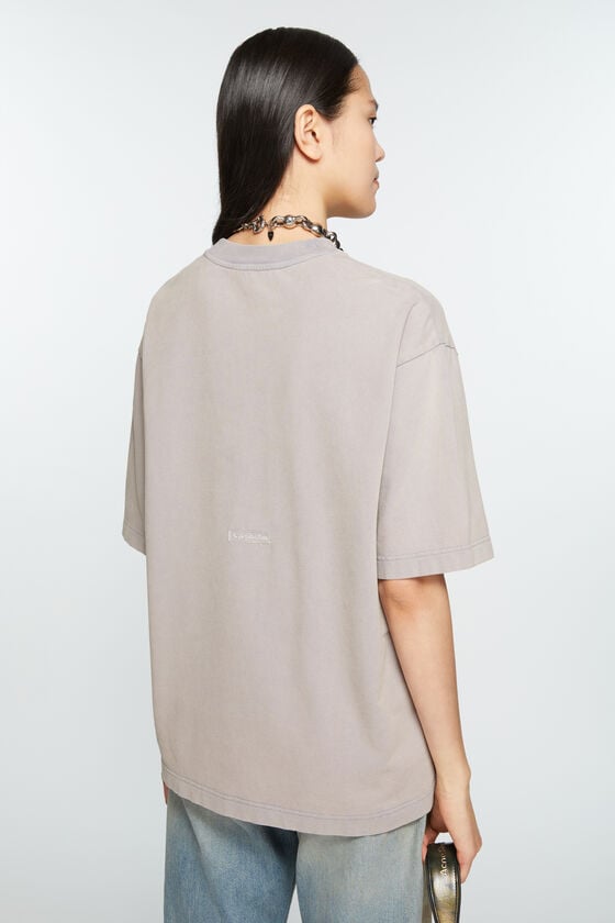 Acne Studios T-Shirt mit Rundhalsausschnitt - Entspannte Unisex-Passform Versandkostenfrei