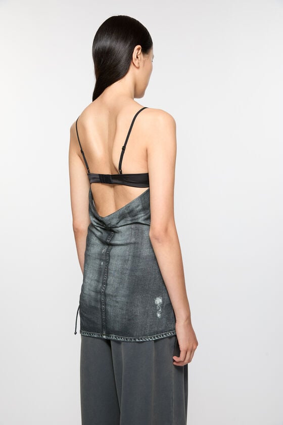 Acne Studios Trägertop mit Print Preisnachlass