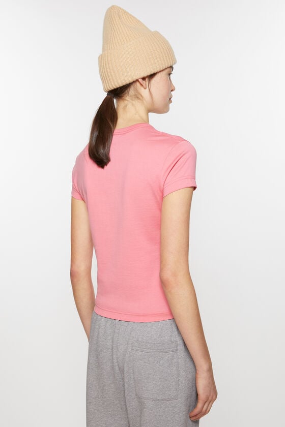 Acne Studios T-Shirt mit Rundhalsausschnitt - Taillierte Passform Unisex Heißer Verkauf