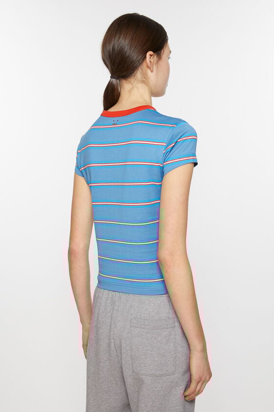 Acne Studios T-Shirt mit Rundhalsausschnitt - Taillierte Passform Unisex Online Outlet
