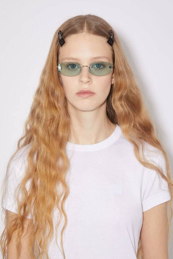 Acne Studios T-Shirt mit Rundhalsausschnitt Unisex VIP-Rabatte