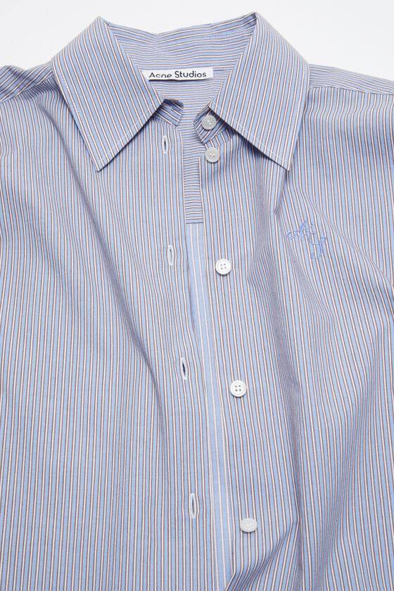 Acne Studios Jacquard-Hemd mit Nadelstreifen Letzte 2 Tage