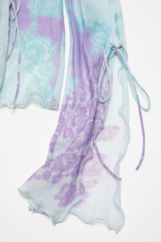 Acne Studios Bedruckte Bluse Bis zu 50% Rabatt