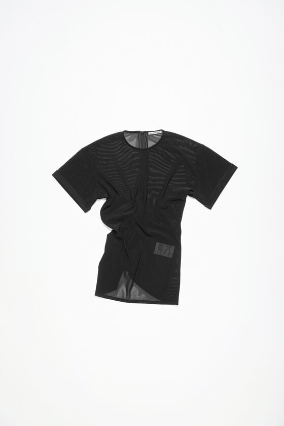 Acne Studios Mesh t-shirt Laufsteg-Show Bis zu 60% Rabatt
