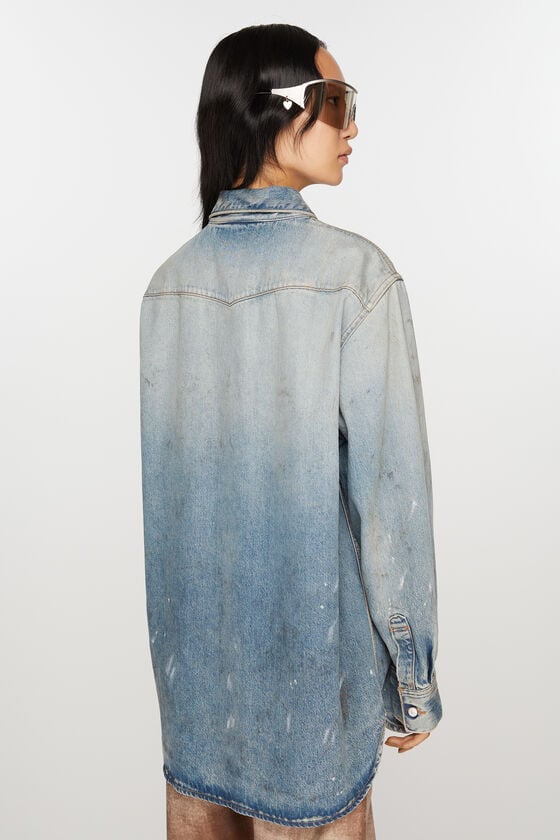 Acne Studios Jeanshemd – entspannte Passform zollfrei