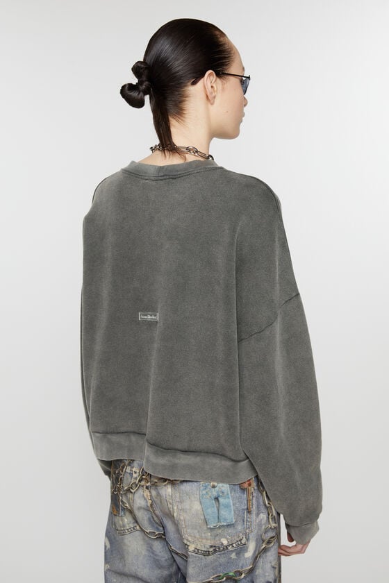 Acne Studios Pullover mit Logo-Patch im Angebot