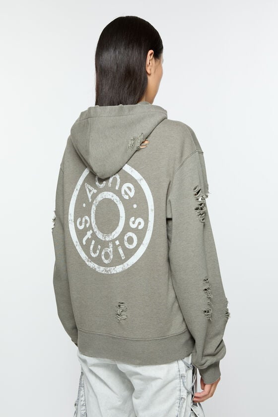 Acne Studios Hooded zipper sweater Schlussverkauf