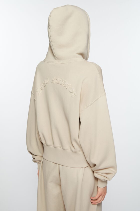 Acne Studios Pullover mit Kapuze und Reißverschluss Fabrikverkauf