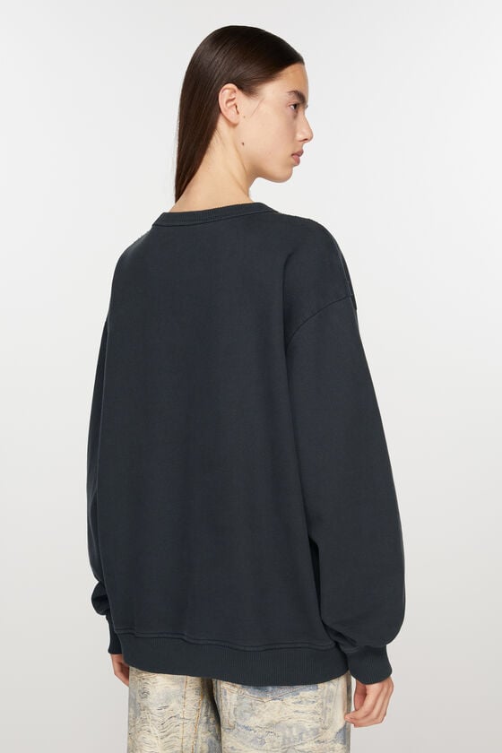 Acne Studios Sweatshirt mit Stempel-Logo Versandkostenfrei