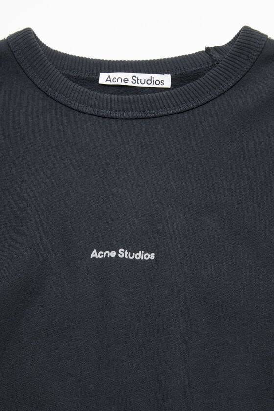 Acne Studios Sweatshirt mit Stempel-Logo Versandkostenfrei
