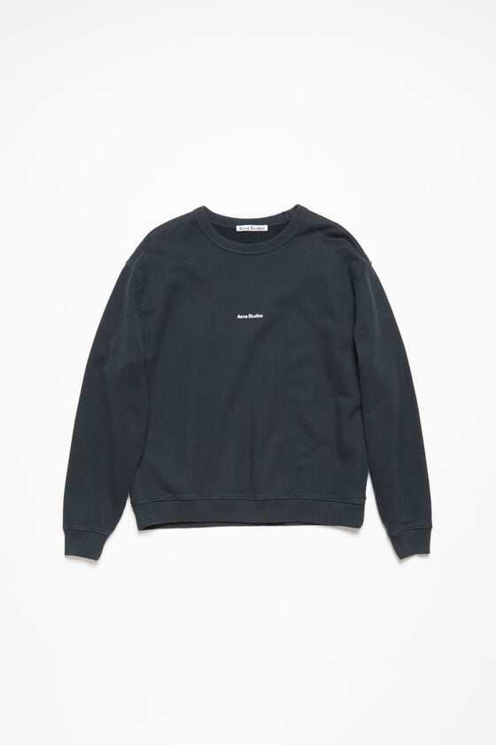 Acne Studios Sweatshirt mit Stempel-Logo Versandkostenfrei