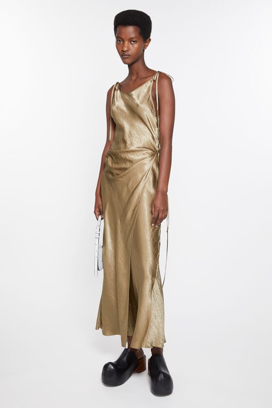 Acne Studios Satinkleid Preisnachlass