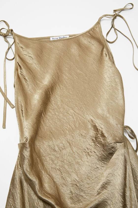 Acne Studios Satinkleid Preisnachlass