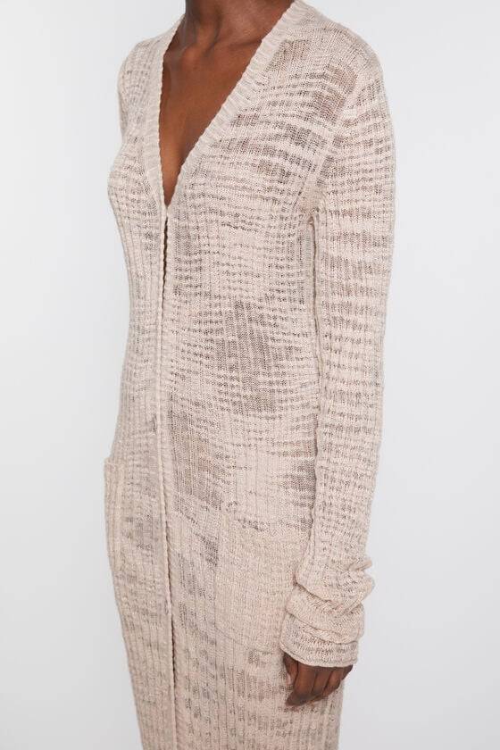 Acne Studios Cardigan aus breitem Rippstrick Weihnachtsangebot