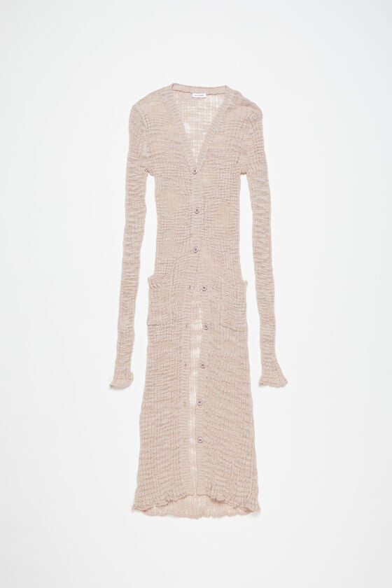 Acne Studios Cardigan aus breitem Rippstrick Weihnachtsangebot