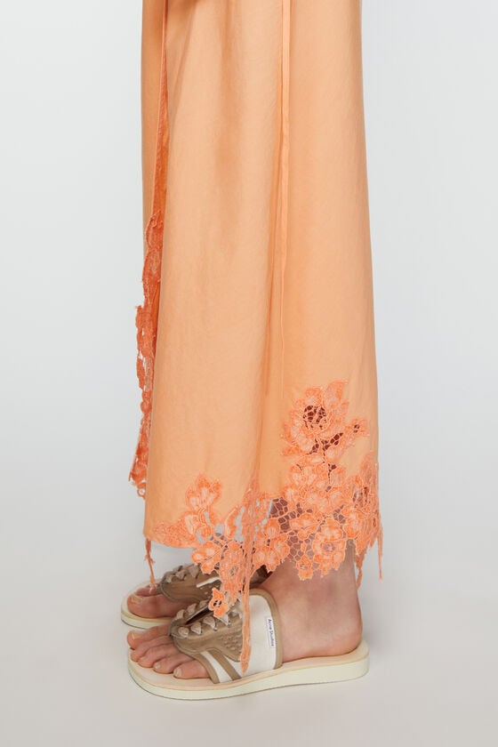 Acne Studios Wickelkleid aus Spitze Lagerräumung