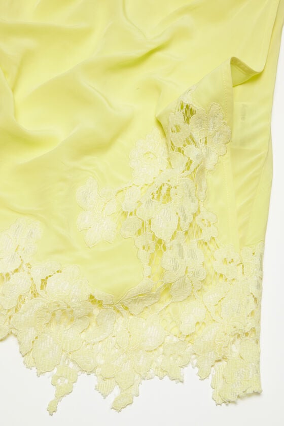 Acne Studios Kleid mit Spitzenbesatz Heißer Verkauf