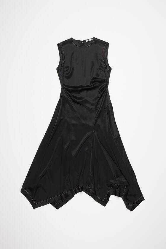 Acne Studios Ärmelloses Kleid aus Satin Neuheiten