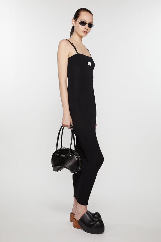 Acne Studios Trägerkleid mit Logo Tägliche Deals
