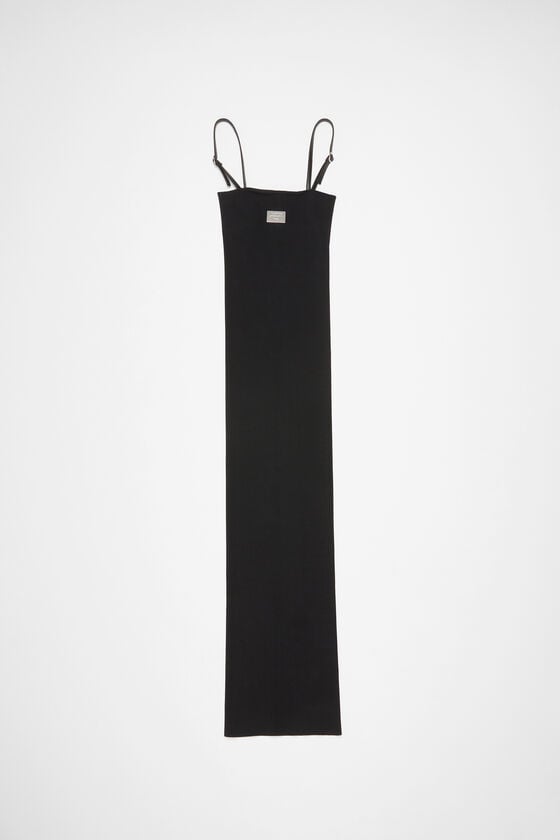 Acne Studios Trägerkleid mit Logo Tägliche Deals