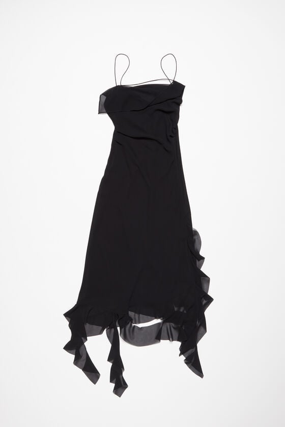 Acne Studios Trägerkleid mit Rüschen VIP-Rabatte