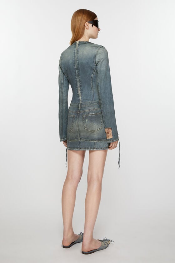 Acne Studios Bedrucktes Kleid Wochenangebot