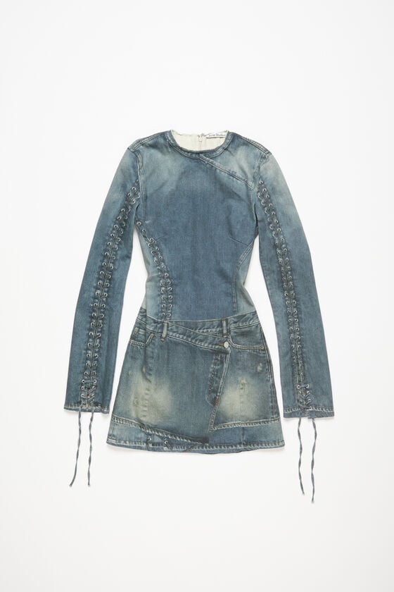 Acne Studios Bedrucktes Kleid Wochenangebot