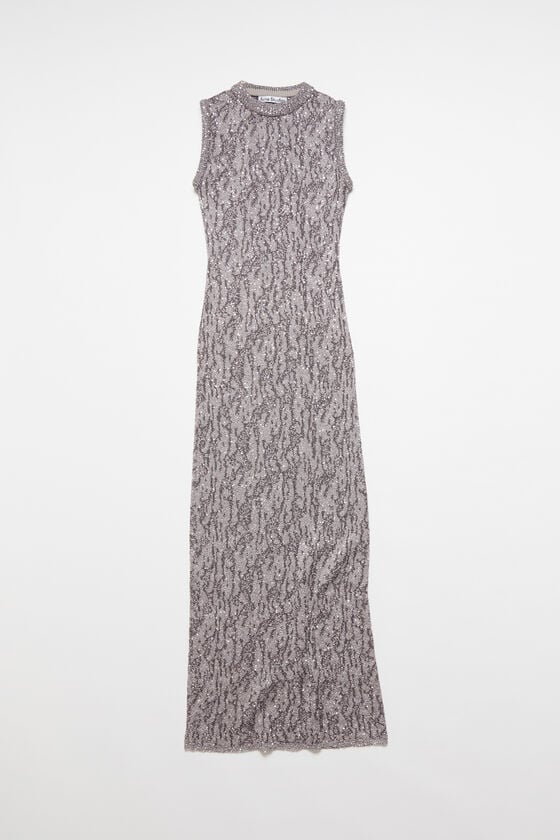 Acne Studios Jacquard-Strickkleid Laufsteg-Show Letzte 3 Tage