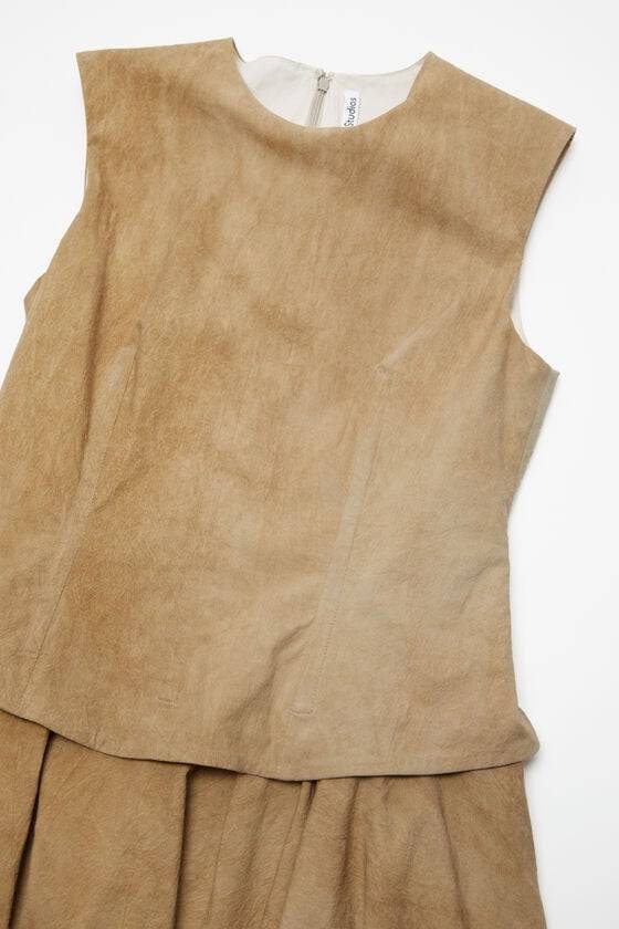 Acne Studios Ärmelloses Kleid Laufsteg-Show Zeitbegrenzte Promotion