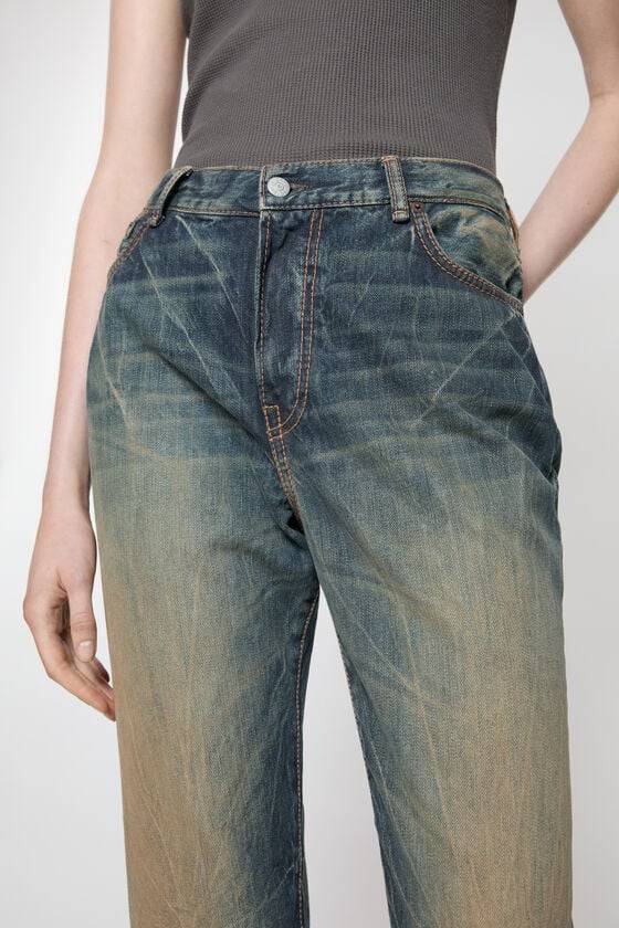 Acne Studios Jeans mit normaler Passform - 2024F Discount Store für neue Produkte
