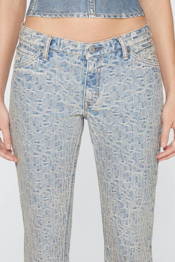 Acne Studios Slim-Fit-Jeans – 2005-Monogramm im Angebot