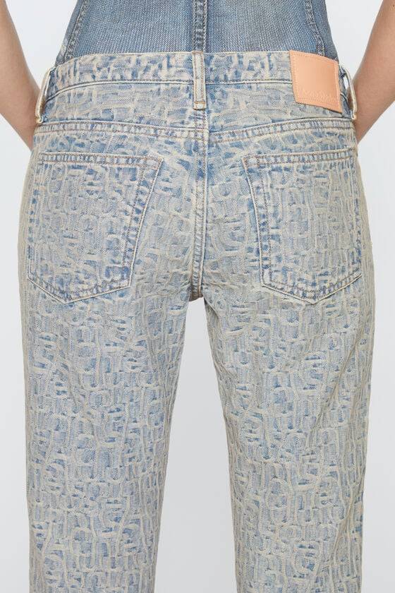 Acne Studios Slim-Fit-Jeans – 2005-Monogramm im Angebot