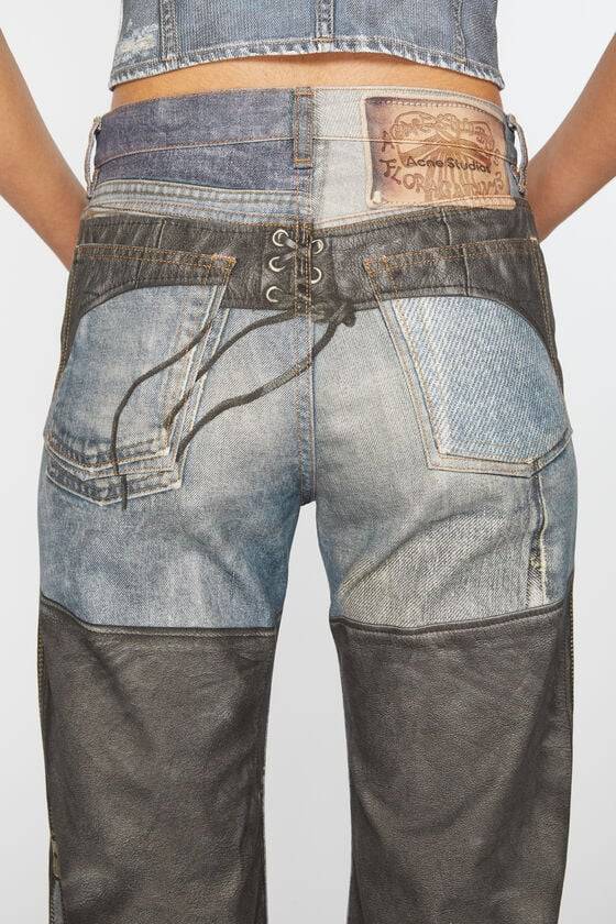 Acne Studios Bedruckte Hose Fabrikverkauf