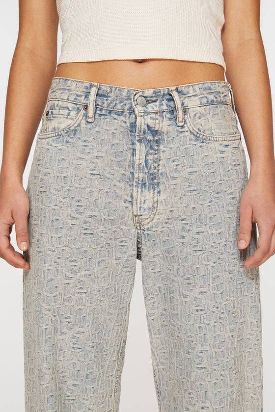 Acne Studios Locker geschnittene Jeans – 1981F Begrenztes Angebot