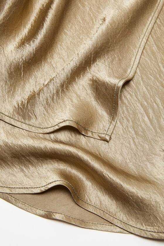 Acne Studios Wickelrock aus Satin Muttertagsangebot