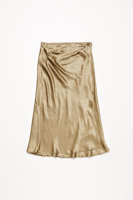 Acne Studios Wickelrock aus Satin Muttertagsangebot