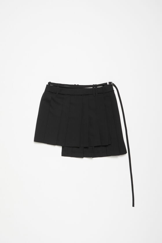 Acne Studios Asymmetrischer Faltenrock Jubiläumsangebot