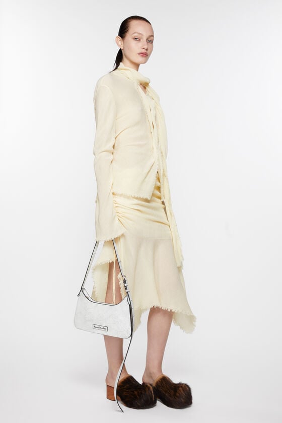 Acne Studios Drapierter asymmetrischer Rock Neueste Mode