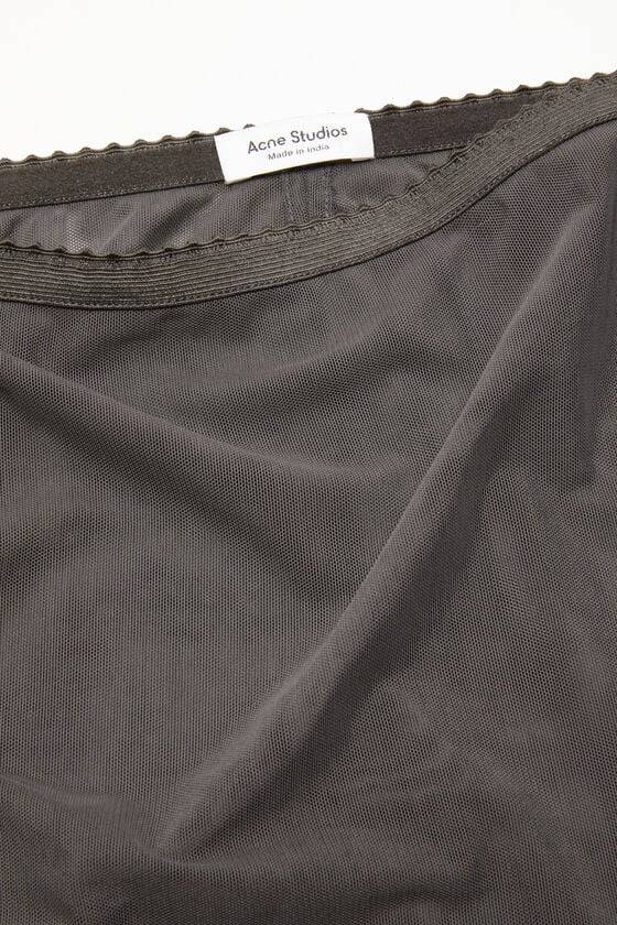 Acne Studios Mesh-Rock Laufsteg-Show Saisonale Angebote