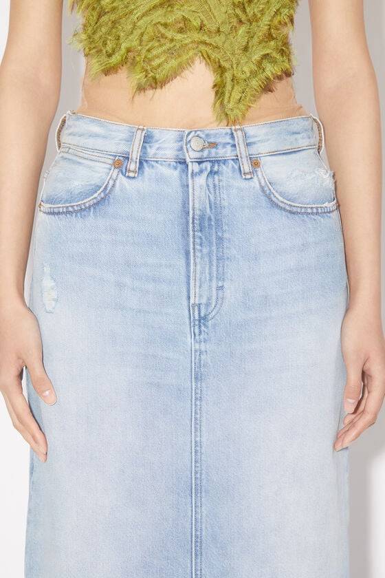 Acne Studios Mittellanger Jeansrock VIP-Rabatte