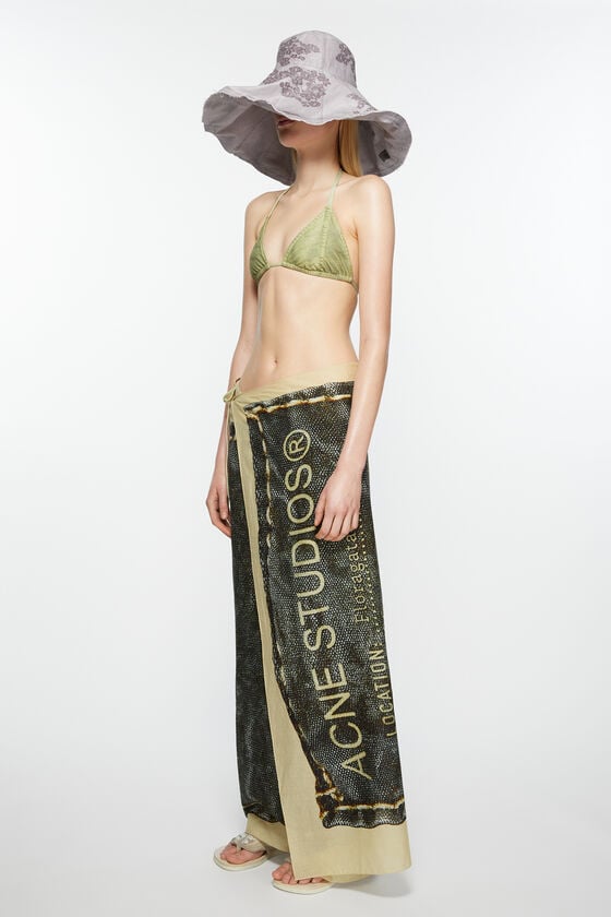 Acne Studios Bedruckte zweiteilige Badebekleidung Super Sparpreis