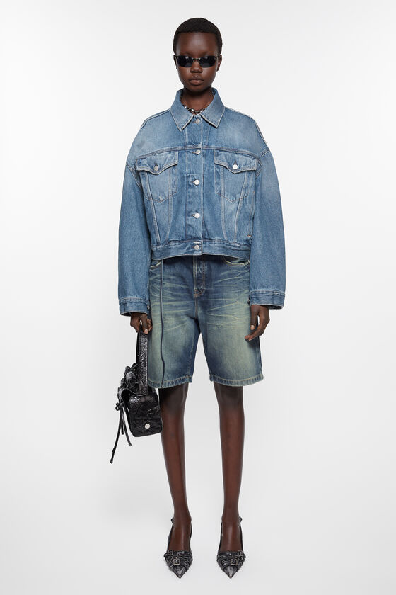 Acne Studios Denim-Shorts mit lockerer Passform Wochenangebot