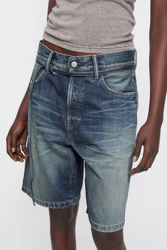 Acne Studios Denim-Shorts mit lockerer Passform Wochenangebot