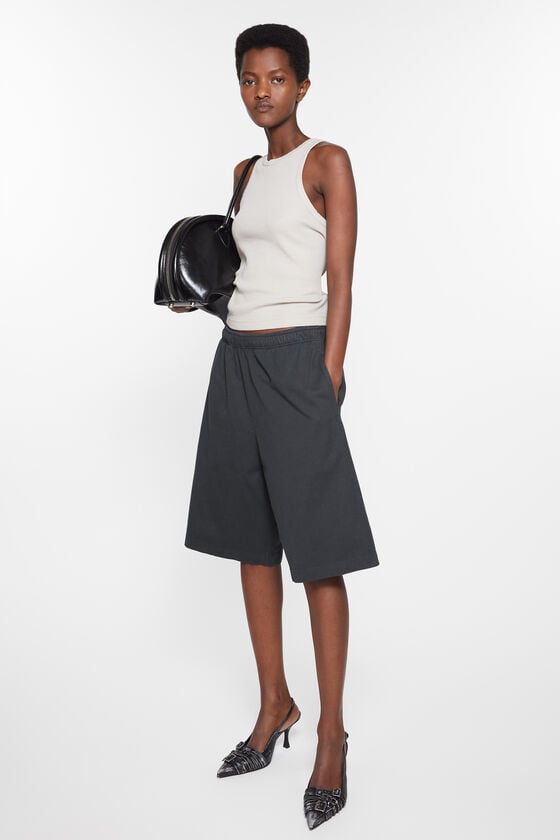 Acne Studios Jerseyshorts mit Logo-Stempel JETZT KAUFEN
